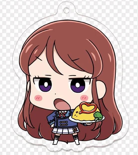 Star Aikatsu Keychain Kawaii Cartoon Figure Fashion Hoshimiya Ichigo Pendant Kiriya Aoi Bag Decorate Ozora Akari Keyring Gift 4cm