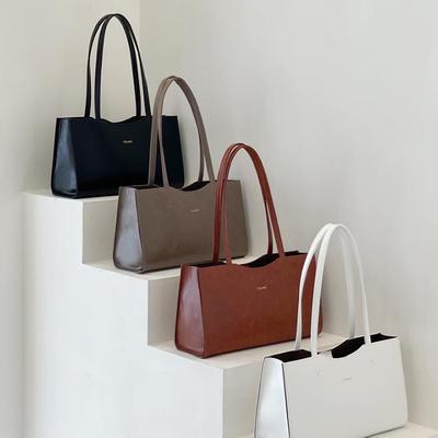 DIBLANC Burnt Crack Shoulder Square Bag 5 Colors