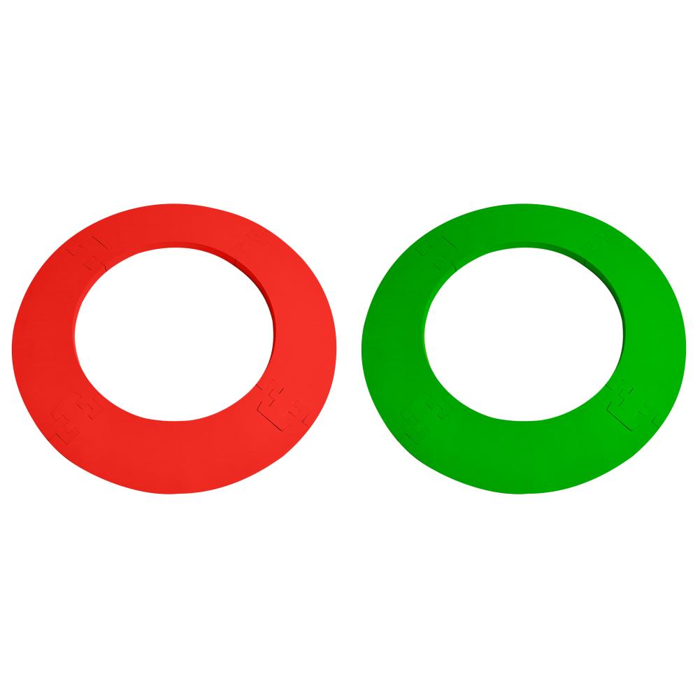 EVA Dartboard Surround Jigsaw Ring Design Dart Board Ring Removable Splicing Dart Board Wall Protector Dart Accessories