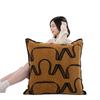 Medieval Style B & B Hotel Throw Pillow Cushion Sofa Living Room Pillowcase Backrest Pad - Soft Fabric Decorative Cushion