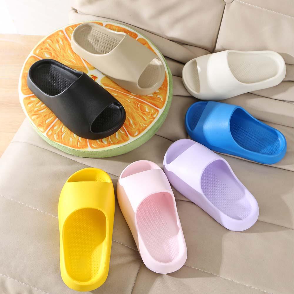 Kids' Summer Cartoon Sandals, Family Set for Boys & Girls, Indoor Odorless Bath Footwear