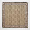 Wool Scarf Women'S Spring Summer Foreign Style Fashion Double-Sided Two-Color Shawl Silk Wool Small Square Scarf