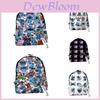 Mochila Espaçosa e Estilosa para Meninos Meninas Design de Desenho Animado para Escola e Aventuras de Viagem