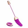 Mini vibrator pentru ruj, rezistent la apă, cu telecomandă fără fir, cu vibrație, 10 moduri de vibrație, jucării sexuale pentru adulți pentru femei
