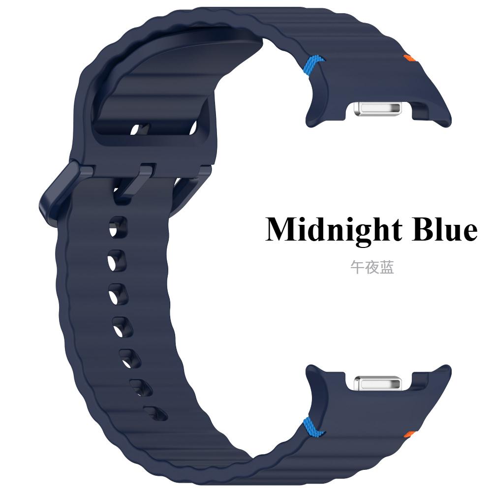 Silicone Band for Samsung Galaxy Watch 8 Classic 46mm Strap Accessories Smartwatch Rubber Bracelet for Samsung Galaxy Watch 8 44mm 40mm Strap