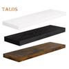 Wall Mounted Floating Shelf 22lbs Load-capacity Smooth Edge Burr Free Easy Installation Bathroom Storage Holder Floating Shelf
