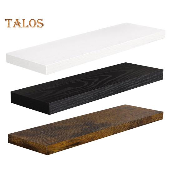 Wall Mounted Floating Shelf 22lbs Load-capacity Smooth Edge Burr Free Easy Installation Bathroom Storage Holder Floating Shelf