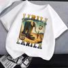 Summer Tops Italian Brainrot T-Shirt Cartoon Anime Print Clothes Round Neck Basic Tops Fashin Casual Loose T Shirts Gift Unisex
