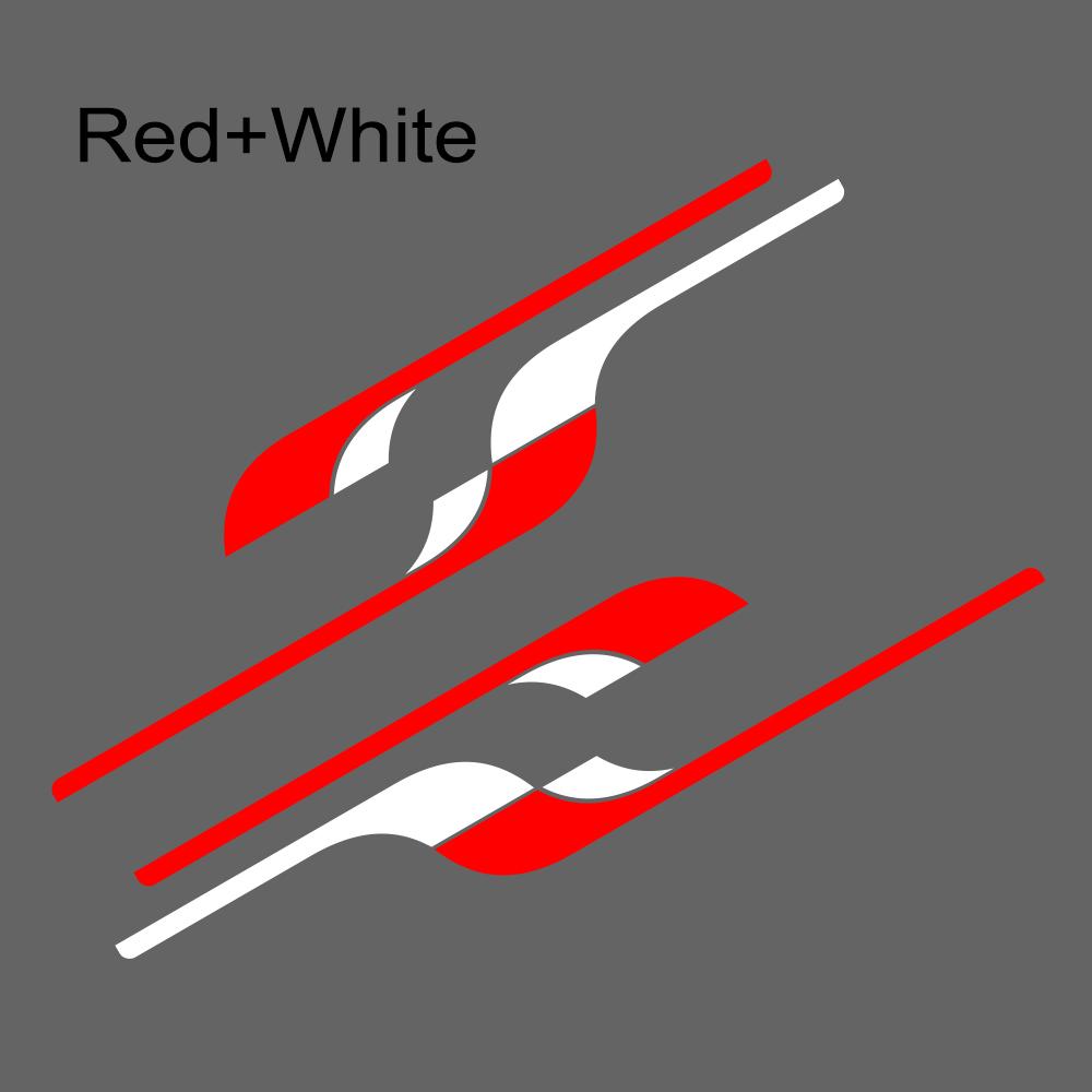 4PCS Car Long Side Stickers Graphics Camper Van Auto Racing Decals For Fiat Ducato Vinyl Film Accessories DIY Decoration