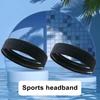 2Pcs Workout Headbands Super Soft Non-slip High Elastic Solid Color Running Jogging Sports Sweatbands