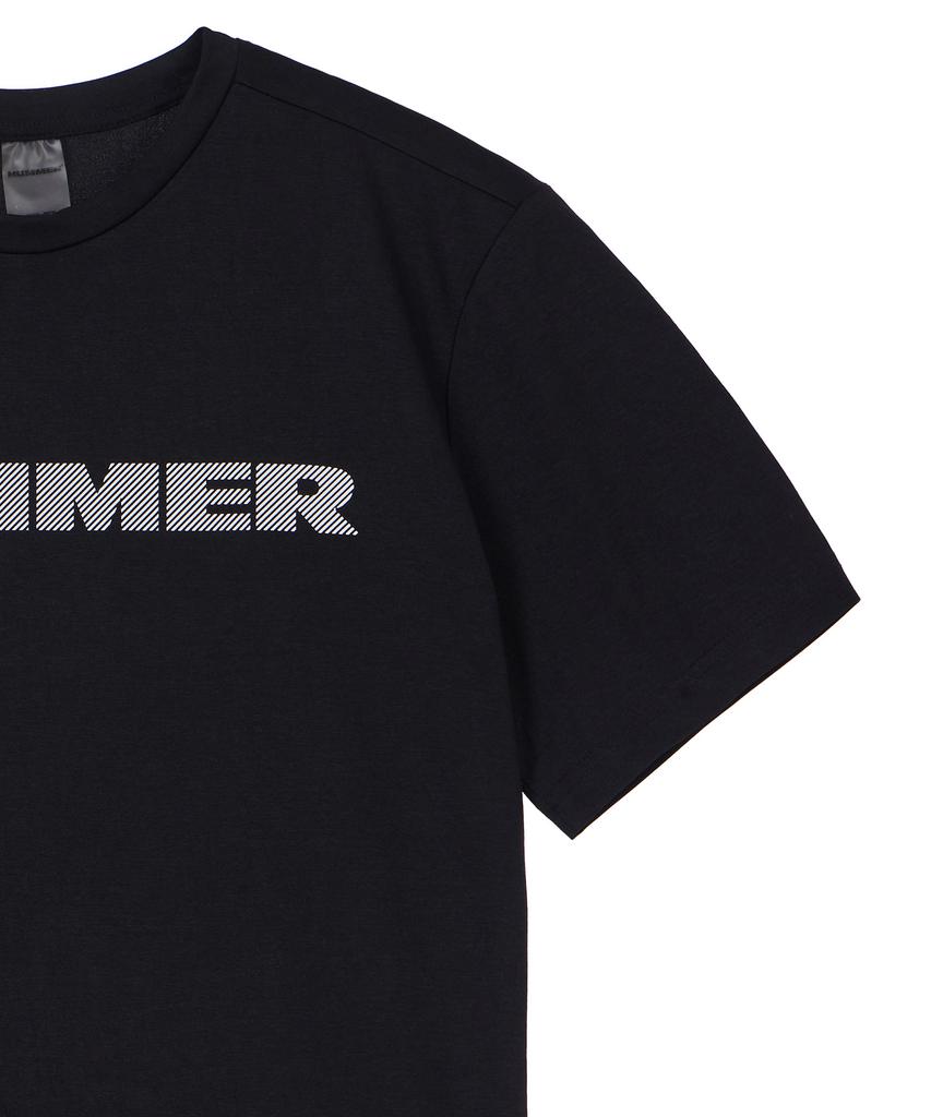 HUMMER Summer Sorona Functional Quick-Drying Cool Short Sleeve T-Shirt Black