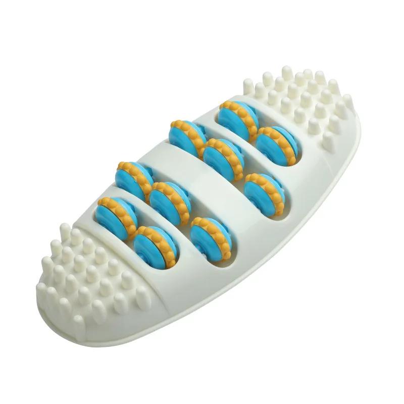 Acupressure Foot Massage Roller, Trigger Point Relaxation Tool for Plantar Fasciitis & Heel Pain Relief, Portable Roller