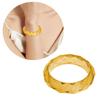 Unique Faceted Crystals Resin Bracelet Sparkling Light Refraction Elegant Jewelry Accessory for Trendy Women Daily Use