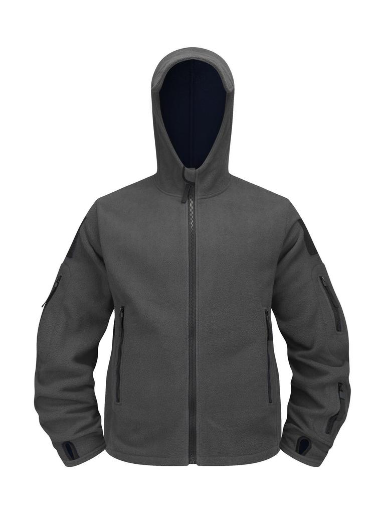 Men's Warm Fleece Hooded Jacket - 2025 Autumn/Winter Collection