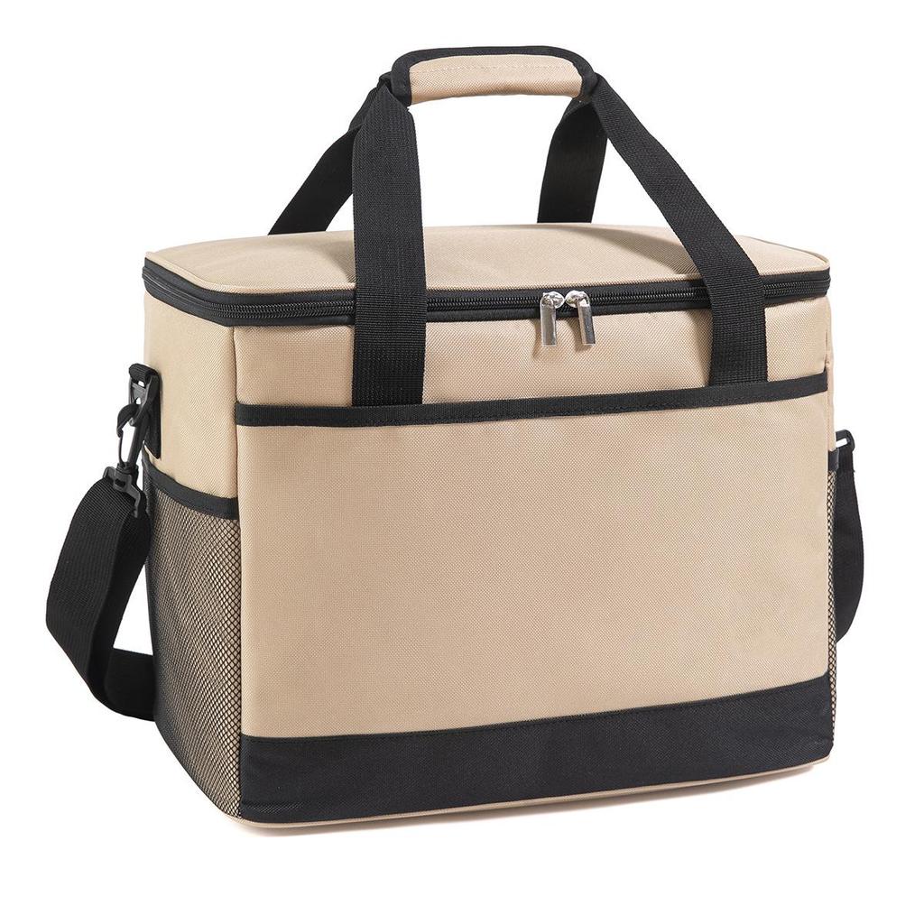 Foldable Large Capacity Insulated Bag - Handheld Cold Storage for Camping & Picnics