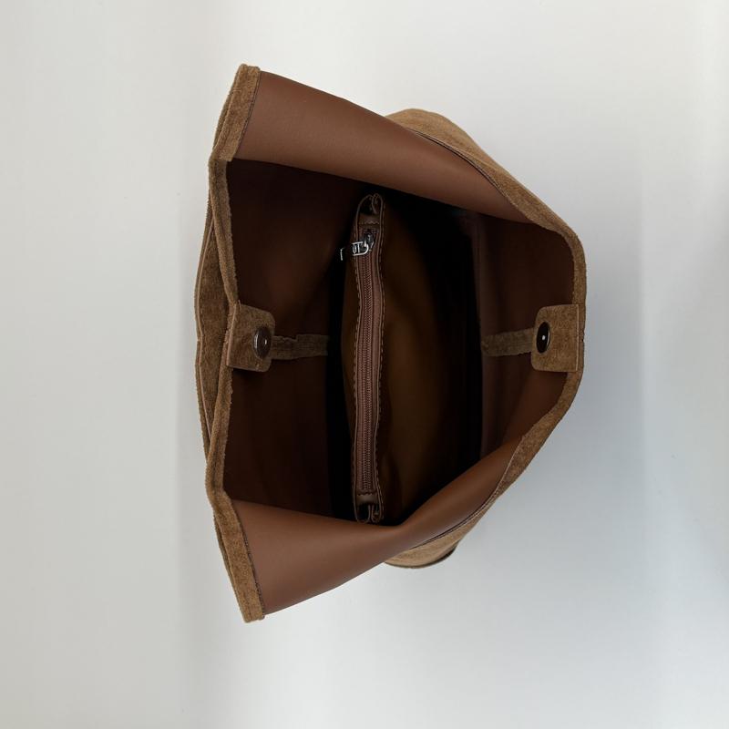 Women's Suede Hobo Bag Soft Shoulder Tote Handbag Casual Everyday Large Capacity Fashion Crossbody Bag