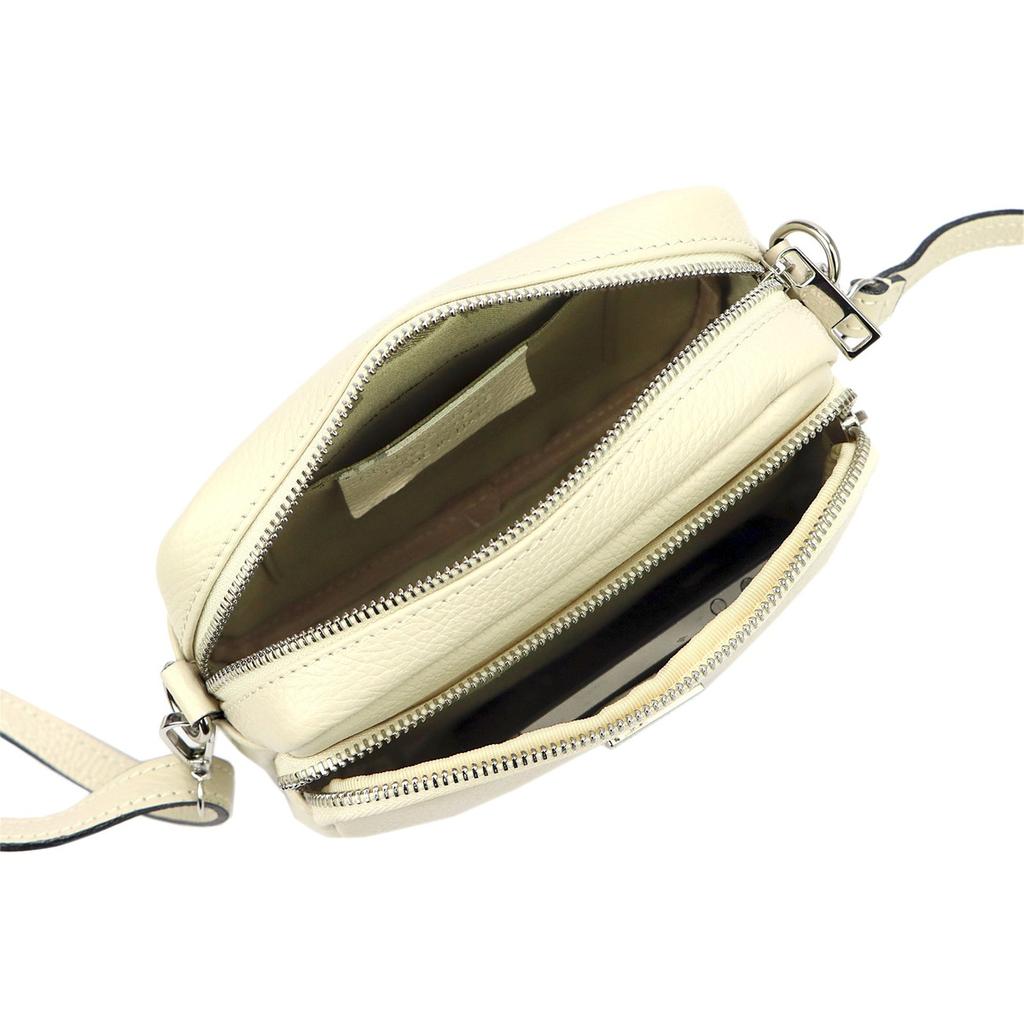 Skórzana miejska damska listonoszka od MiaMore