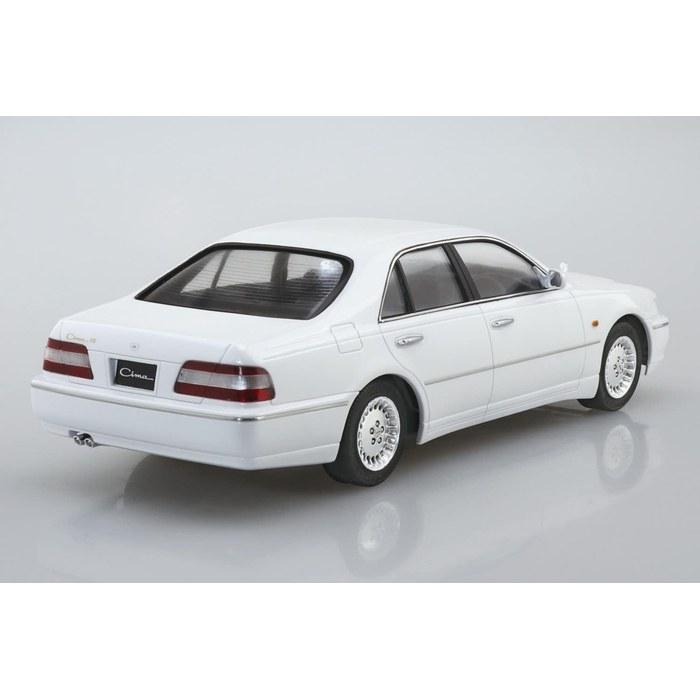 AOSHIMA The Model Car No.137 1/24 Nissan Y33 Cima '96 Plastic Model Kit