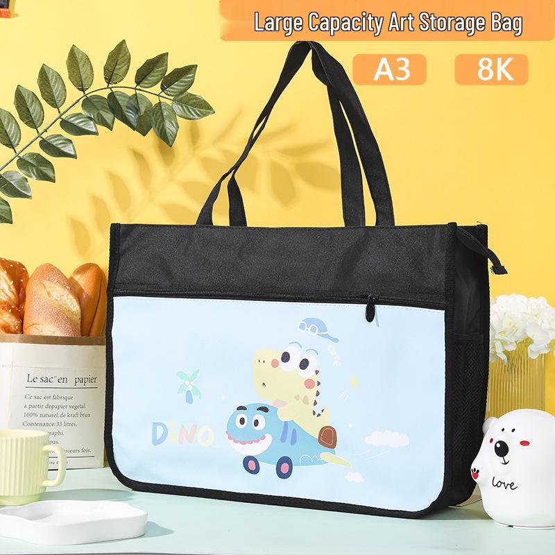 

A3 Extra Large Sketchbook & Art Tool Bag for Students чорний