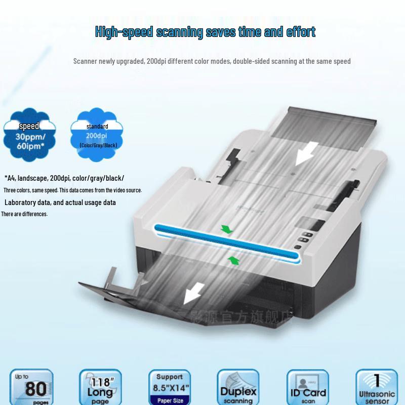 WinMage F5300II A4 Duplex Sheet-fed Document Scanner CN Plug (adapter Included)