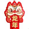 Dragon Lion Wall Hanging for Chinese Year Celebrations