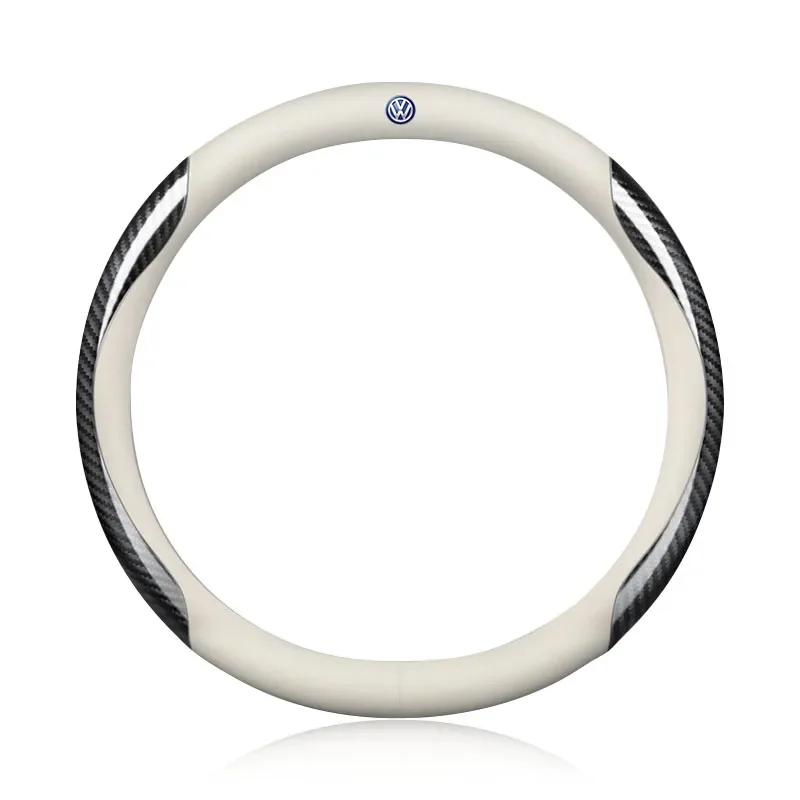 

B6 For Volkswagen New Car Steering Wheel Cover Anti Slip PU Leather Steering Covers For Volkswagen VW GTI Rline R Golf Amarok Ph