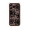 Black Sunflower For iPhone16ProMax Phone Case 14 Apple 13 Scrub 12/15 Premium 11