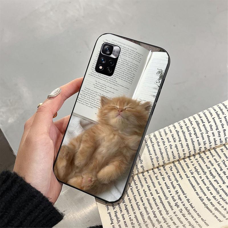Phone Case For Xiaomi Redmi note 14 Pro 14 13 12 11 10 Pro 14S 12S 11S Redmi 14C 13C 10 Cute Cat Redmi Note 14S