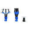 1/3Pcs Professional Light Bulb Changer Telescopic Rod Aluminum Alloy Light Bulb Changing Tool Easy To Use Suction Cup