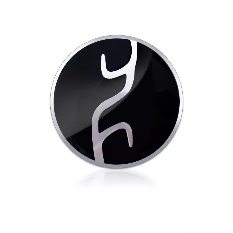 

For SONG Plus & SEAL U YangWang U8 Steering Wheel Logo Car Wheel Hub Cover Label Car Logo Exterior Trim Automobile Supplies