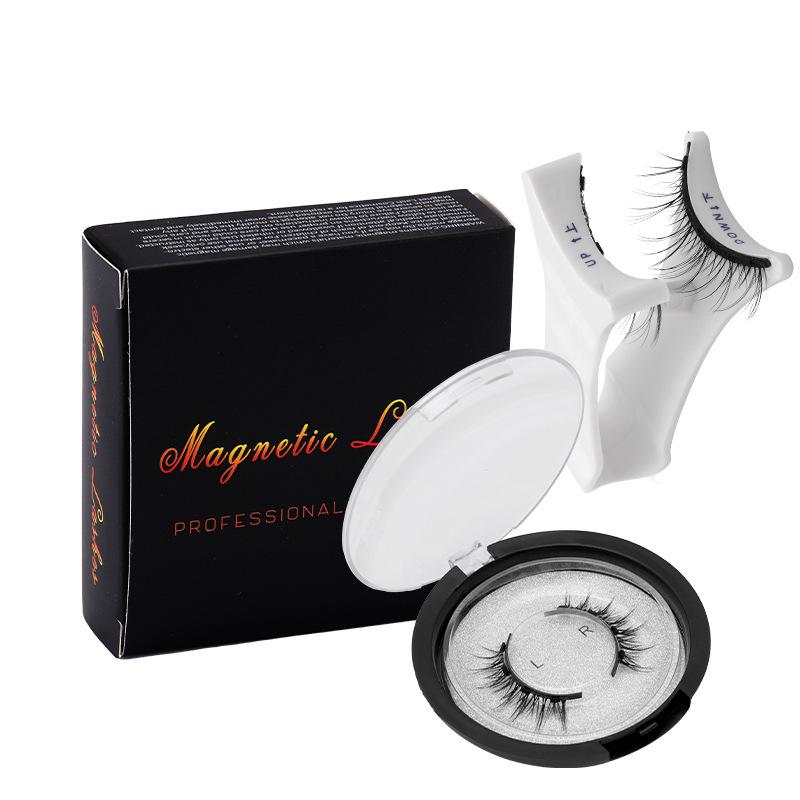 Little Devil Magnetische Sonnenblumen-Wimpern - Kleberfrei, Einfache 3-Schritt Natürliche Falsche Wimpern