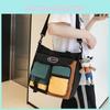 Street Style Nylon Messenger Bag Large Capacity Crossbody Bag Casual Shoulder Bag