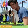 1-psc Microfiber Travel Towel Fast Dry Towel Super Absorbent Compact Light-Weight L Designed for Beach Gym Pool Bath Yoga