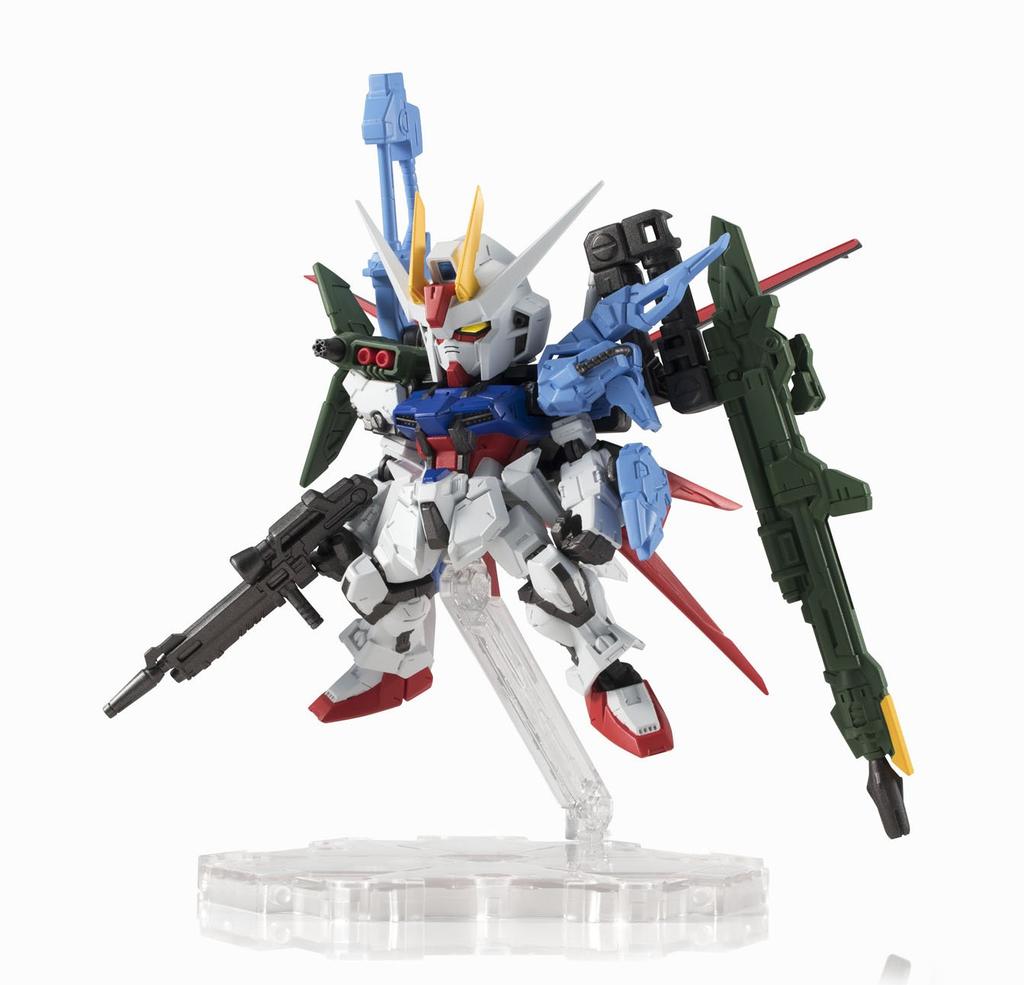 TAMASHII NATIONS NXEDGE STYLE Next Edge Style Perfect Strike approximately PVC ABS painted action figure [MS UNIT] Gundam, 100mm, &
