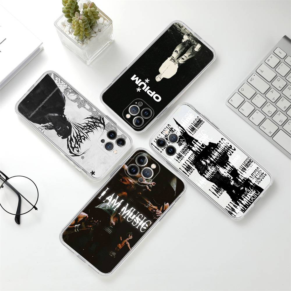 O-Opium Rap Playboi Carti For IPhone 17 16 15 14 13 12 11 Pro Max Plus Phone Case High End Silicone