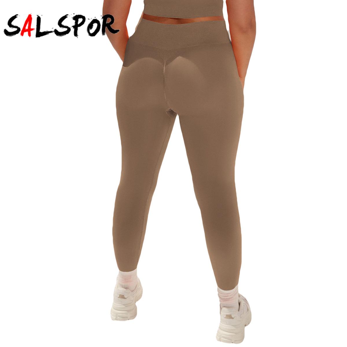 

Женские спортивные леггинсы для тренажерного зала, фитнеса, эластичные брюки с высокой талией, пуш-ап, брюки для йоги, бега, тренировки