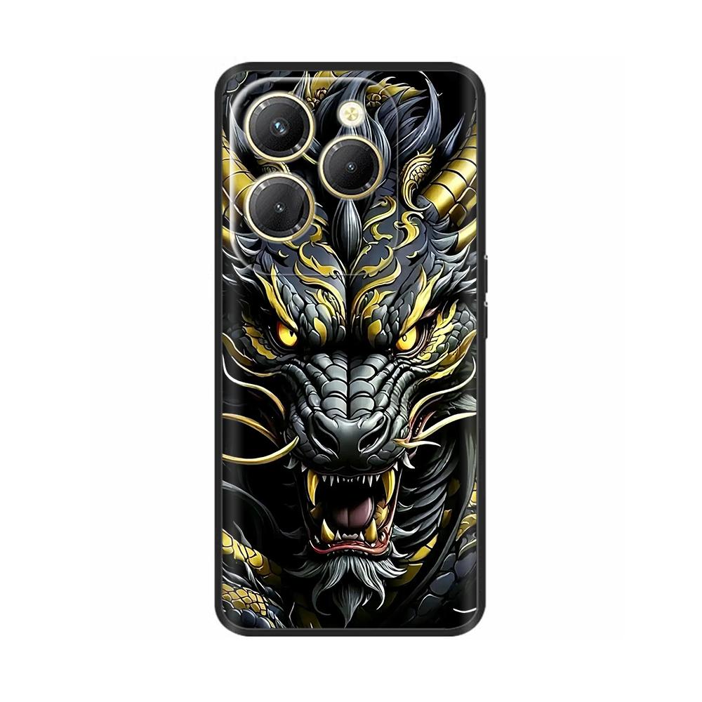 Für Infinix Hot 40 Pro Hülle Stoßfestes Silikon Weiche Handyhülle Rückseite für Infinix Hot 40 Pro Hot40 40i Hot40i Hüllen Fundas