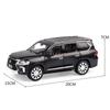 1/24 skala Lexus LX570 odlany model samochodu zabawka, wycofać pojazd zabawkowy z dźwiękiem i światłem dla dzieci maluch chłopcy dziewczęta kolekcja prezentów