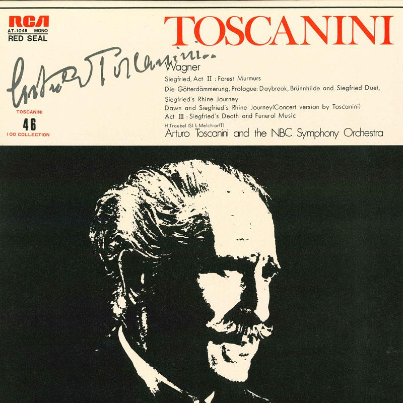 

LP Record ARTURO TOSCANINI Wagner Siegfied Act Ii Forest Murmu AT1046 RCA Japan Classical Used