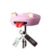 Porte-clés Thème Voiture Lumineux Forme Phare Crochet Matériau ABS Porte-clés Accessoire Inspiré Anime Crochet Universel Support à Forte Adhérence