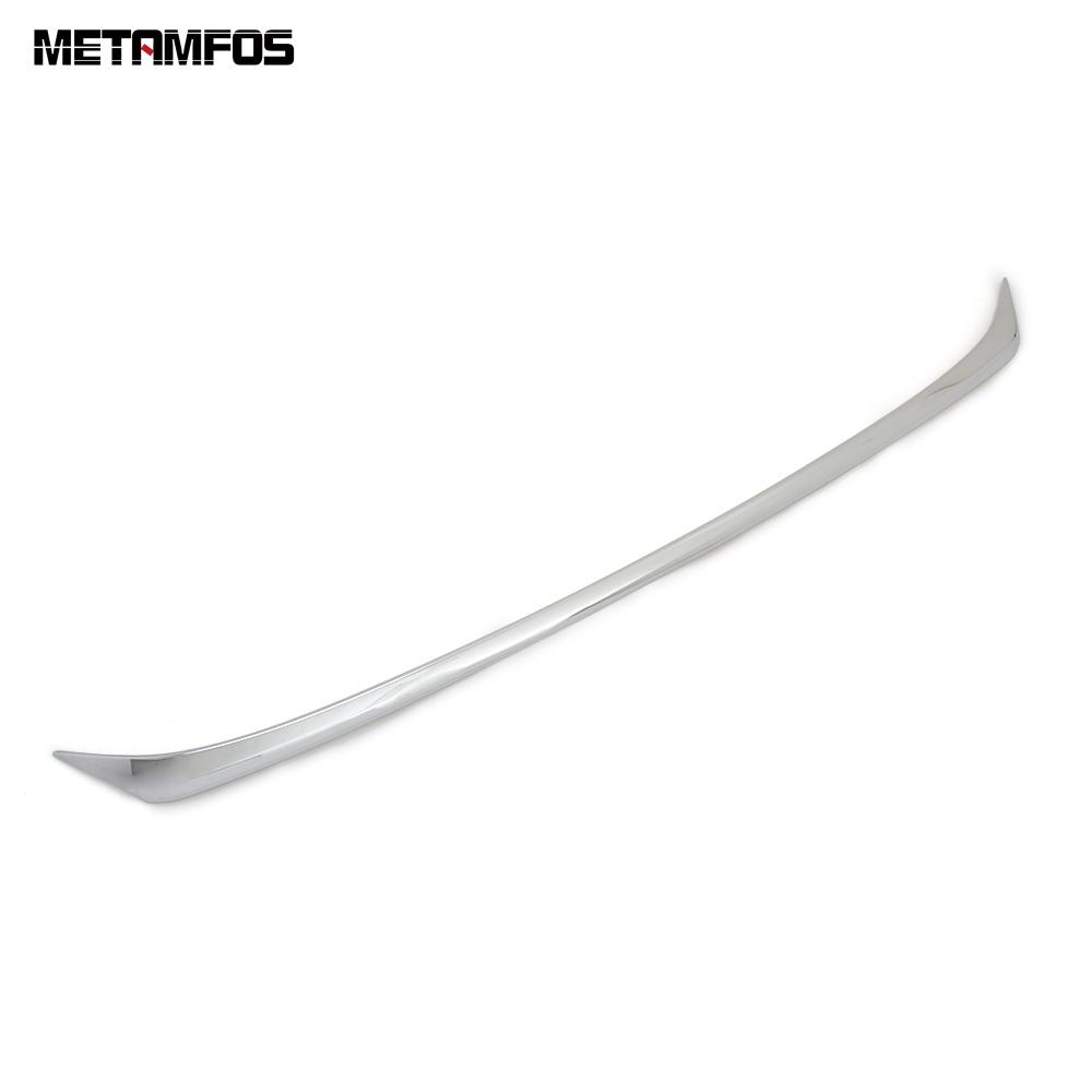 Front Bumper Lip Trim For Toyota Camry XV70 LE XLE 2017 2018   Chrome Grille Body Kit Splitter Diffuser Car Accessories