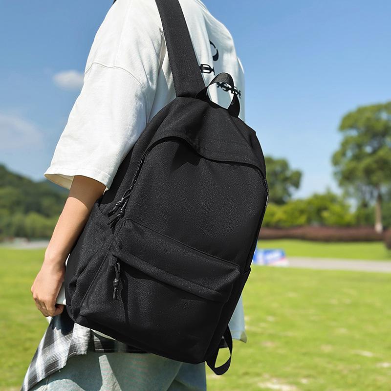 Student Schoolbag, College Student Simple and Fashionable Large-capacity Junior High School Student Backpack, High-value Backpack