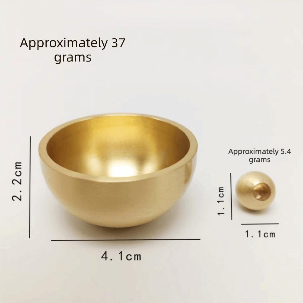 Sanskrit Meditation Sound Bowl Handmade Brass Brass Singing Bowl Mini Singing Bowl  Sound Healing