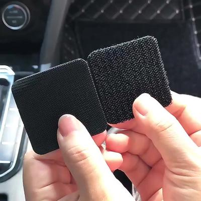 10/15/20/30/40/50 Peças Fita de Fixação Resistente Fita de Encaixe Autoadesiva Sem Danos Multifuncional Adesivo de Fixação para Tapete de Piso de Carro