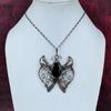 Sugilite pendant copper wire wrapped pendant handmade real gemstone pendant copper jewelry butterfly pendant gifts for her wire wrap jewelry