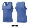 Men's Quick-Dry Compression Tank Top for Sports, Basketball, and Fitness