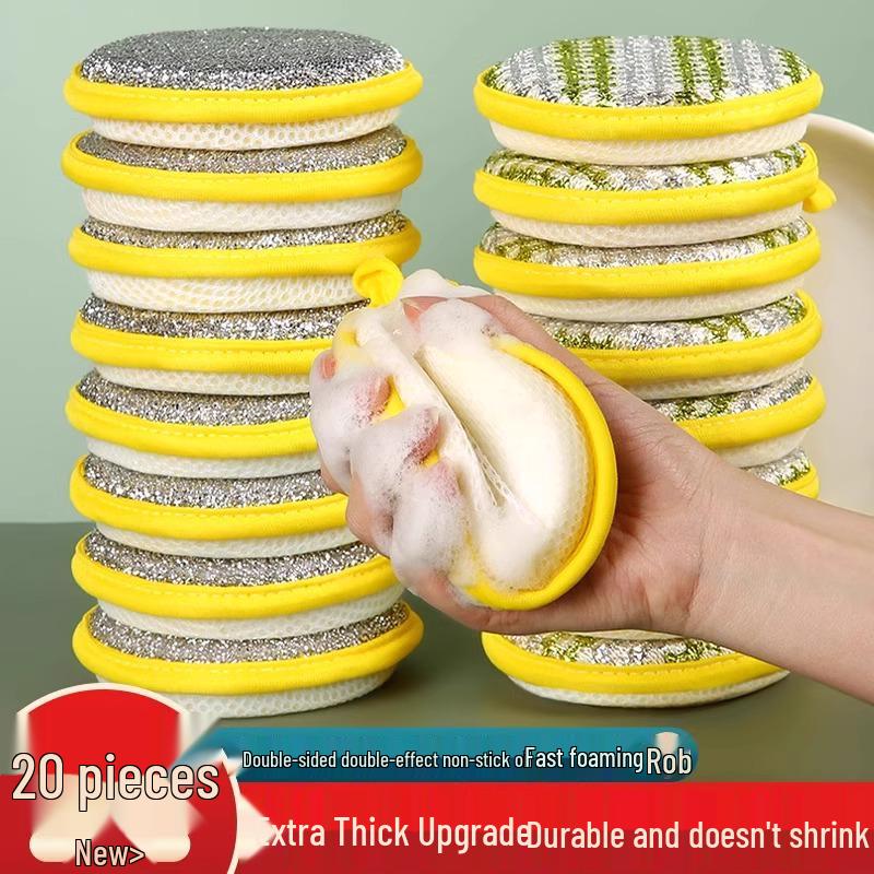 Magic Mona Double-Sided Non-Stick Dishwashing Sponge Pad