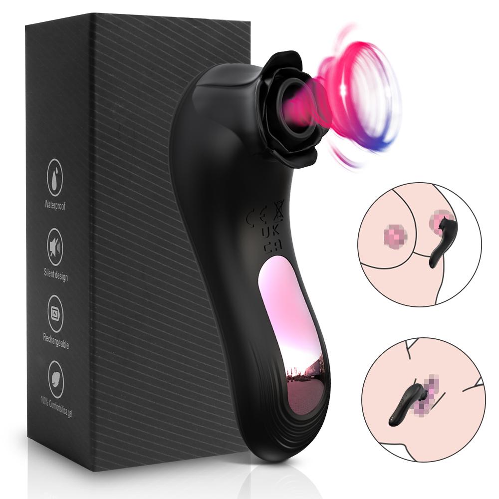 Adult Supplies Sucker Clitoris Sucking Vibrator Female Clit Oral Stimulator Nipple Vagina Sex Toys for Women Masturbator Product