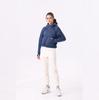 SWIFT SPEED Damen Slim Fit Fleece Yoga & Fitness Half-Zip Hoodie