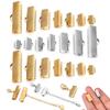 10-20pcs Stainless Steel Cove Clasps Cord End Caps String Ribbon Leather Clip DIY Jewelry Making Supplies for Necklace Bracelet